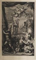 TvB G 5980
<br/>
Titelblad van 'Voyage de Corneille le Brun'
<br/>
<em>Picart, Bernard (1673-1733)</em>